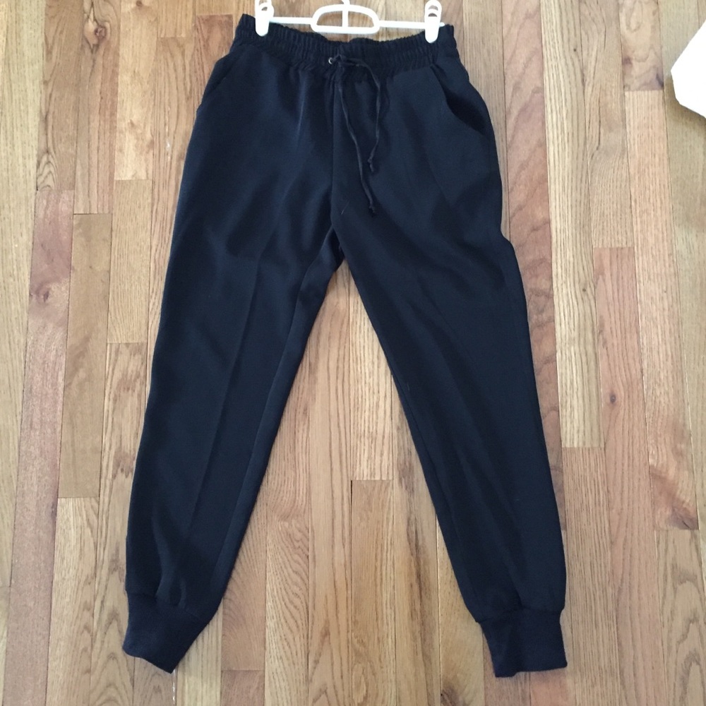 Drawstring, jogger fit dress pant
